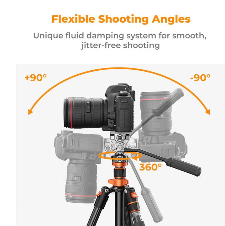 Actual product image K&F Concept K234A7+FH-03 (Metal)