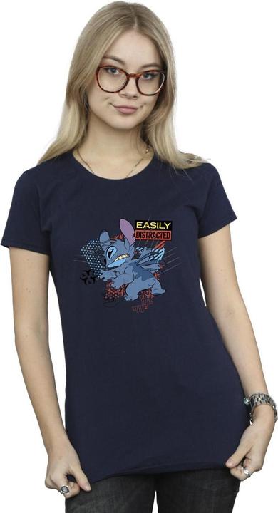 Immagine prodotto Disney Lilo And Stitch Easily Distracted Maglietta Donna (XL)
