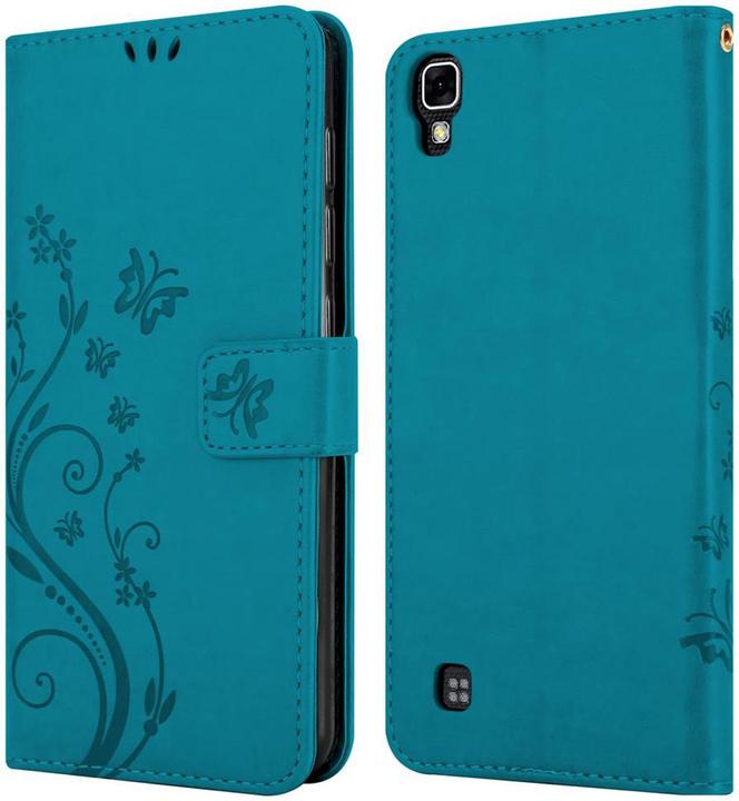 Productafbeelding Cadorabo Bloemen Boekomslag (LG X Power)