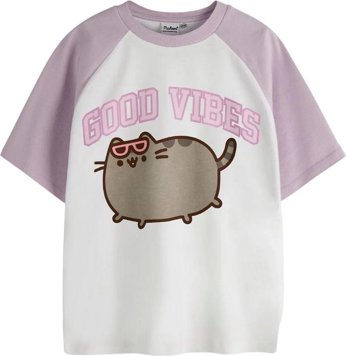 Image du produit Pusheen - T-shirt GOOD VIBES - Fille (158, 164)