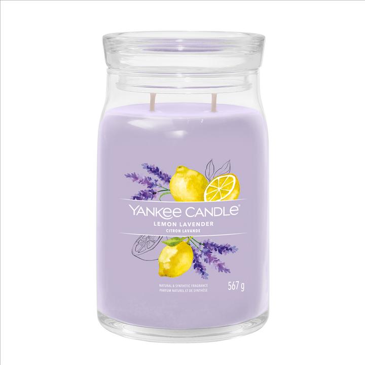 Immagine prodotto Yankee Candle Candela profumata in barattolo grande Lemon Lavender Signature