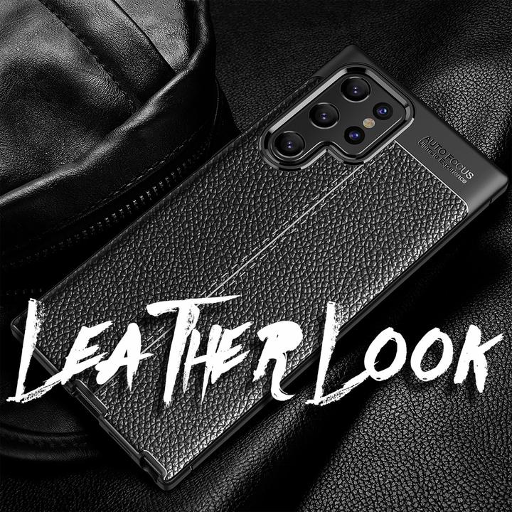 Actual product image Nalia Leather Look Silicone Cell Phone Case (Samsung Galaxy S22 Ultra)