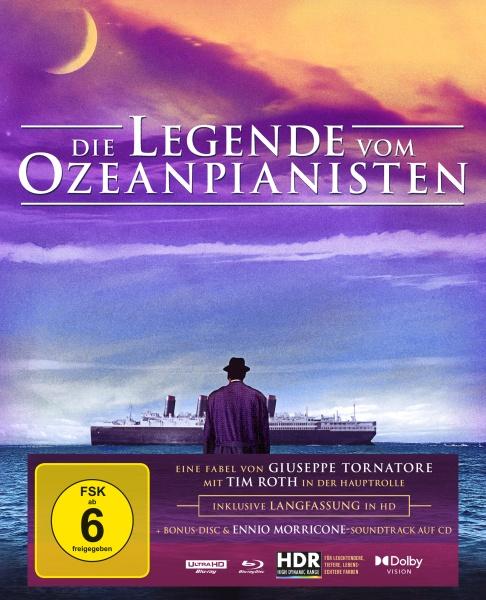 Produktbild Plaion Die Legende vom Ozeanpianisten (Blu-ray, Deutsch, Englisch)