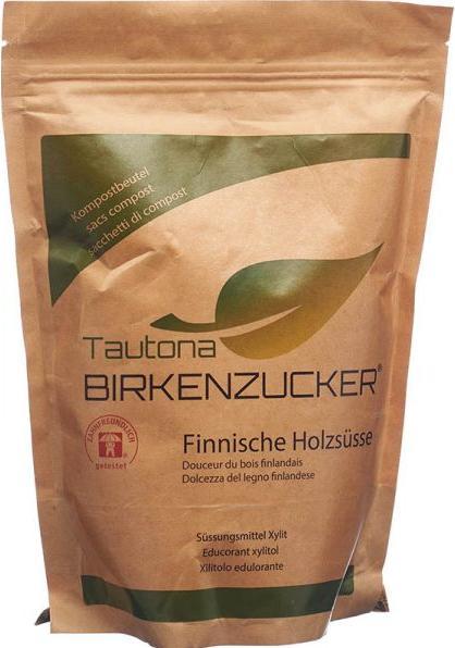 Image du produit Tautona Sucre de bouleau/xylitol en sachet de recharge (3kg) (3000 g)