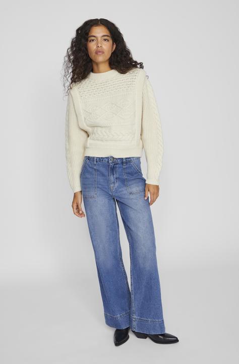 Actual product image Vila Cable Knit Sweater (XS)