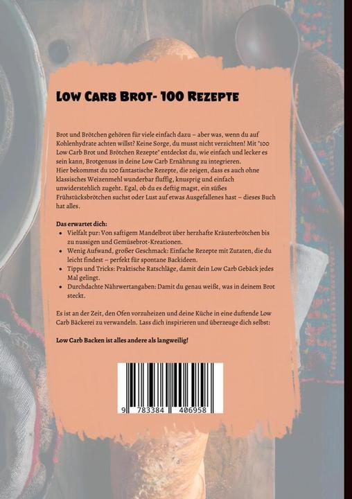 Image du produit Spehn:Low Carb Brot- 100 Rezepte für Lo (Allemand, Rita Spehn, 2024)
