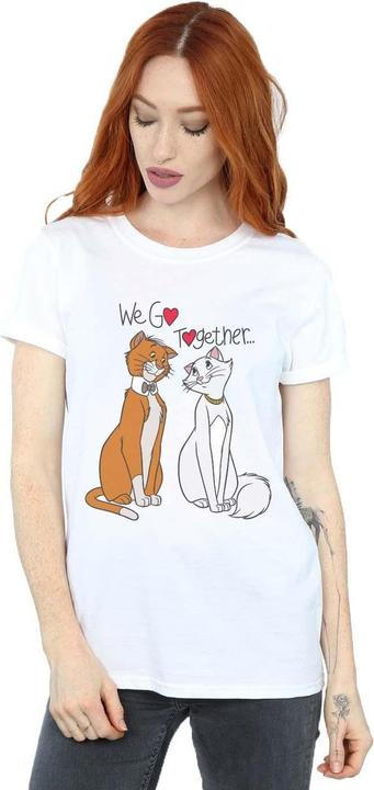 Immagine prodotto Disney The Aristocats We Go Together Maglietta Ampia Donna (S)