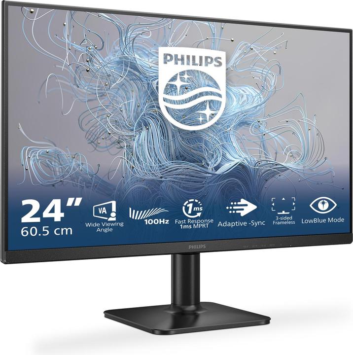 Actual product image Philips MMD 24E2N1100LB/00 VA Monitor,,, D-Sub, HDMI 1.4 (1920 x 1080 pixels, 23.80")