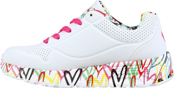 Actual product image Skechers Uno Lite Lovely Luv Girls Sneaker (32)