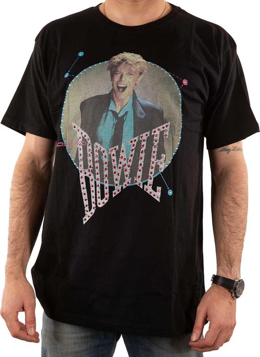 Produktbild David Bowie Unisex Adult 83 Vintage Embellished T-Shirt (L)