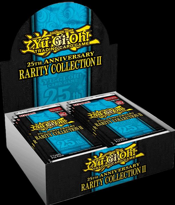 Actual product image Yu-Gi-Oh ! 25th Anniversary Rarity Collection II (English, Booster display)