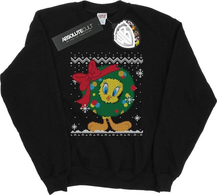Produktbild Looney Tunes Tweety Pie Christmas Fair Isle Sweatshirt (XXL)