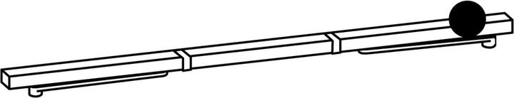 Dormakaba Slide rail with closing sequence controller GSR-EMF 1 XEA (Room door, Entrance door, Wooden door, French window)