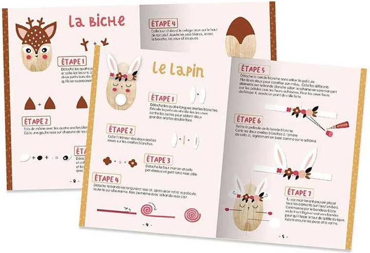 Immagine prodotto Ma pochette d'artiste / Mes Jolis Oeufs En Bois à décorer