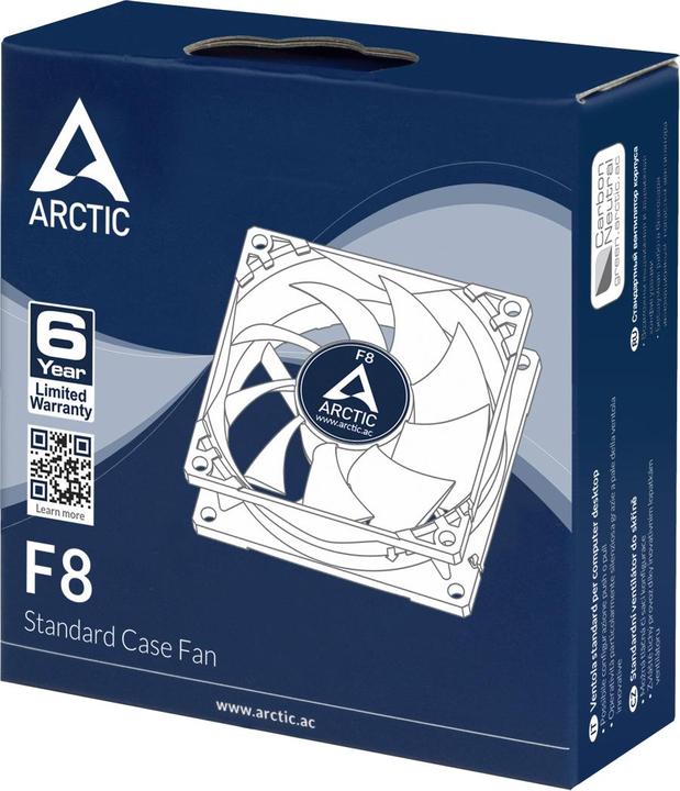 Actual product image Arctic F8 (80 mm, 1 x)