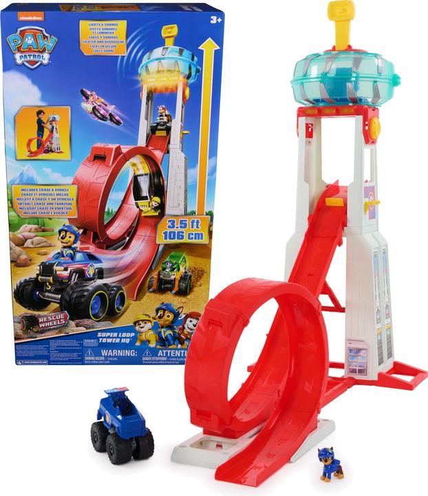 Actual product image Paw Patrol Rescue Wheels Super Loop Tower HQ