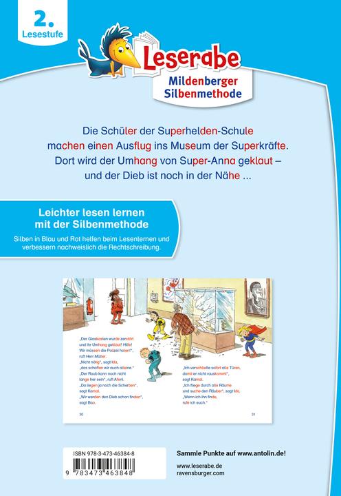 Produktbild Ravensburger Die Superhelden-Schule - lesen lernen mit dem Leseraben - Erstlesebuch - Kinderbuch ab 7 Jahren mit (Deutsch, Heribert Schulmeyer, Rüdiger Bertram, 2025)