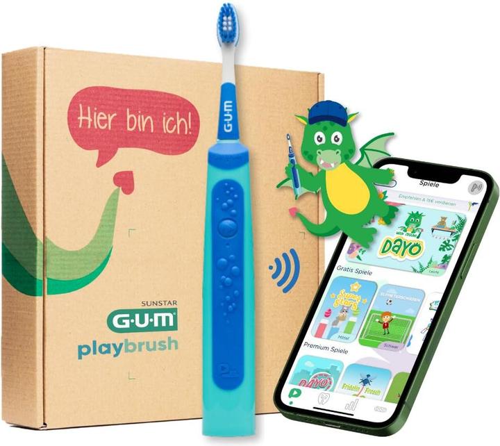 Produktbild GUM Playbrush intelligente Schalzahnbürste (Schallzahnbürste)