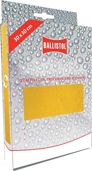Immagine prodotto Ballistol Panno in microfibra Premium 2in1 - Per la cura, l'asciugatura e la lucidatura, giallo (1 pz.)