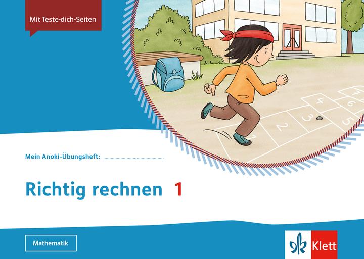 Actual product image Mein Anoki-Übungsheft. Richtig rechnen 1. Übungsheft Klasse 1 (German, 2021)