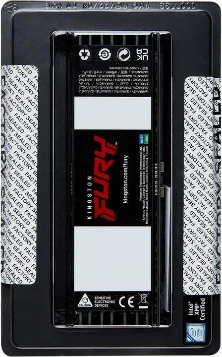 Immagine prodotto Kingston Fury Renegade Pro XMP Kit da 256 GB (8 x 32 GB), DDR5, 6800MT/s, CL34, Overclockable, ECC, Intel (8 x 32GB, 6800 MHz, RAM DDR5, DIMM)