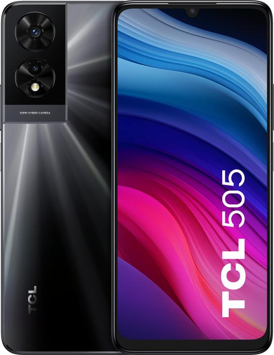 Productafbeelding TCL 505 (128 GB, Ruimte grijs, 6.75", Dubbele SIM, 50 Mpx, 4G)