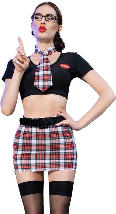 Immagine prodotto Chilirose Costume da segretaria 7 pezzi "Segretaria (L, XL)