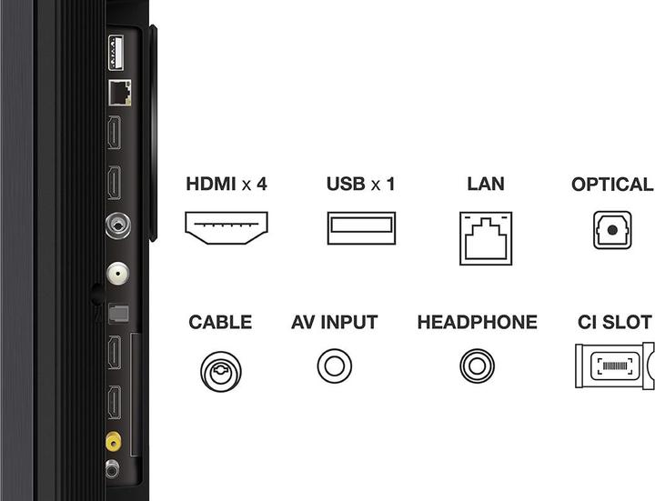 Actual product image TCL 75C845 (75", QLED, 4K, 2023)