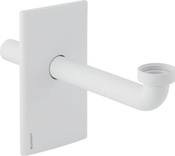Image du produit Geberit Set de finition pour elément WC avec siphon encastré plastique blanc alpin 115.416.11.1 (1 1/4")