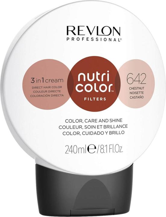 Actual product image Revlon Professional Nutri Color Cream - Chestnut 642 (Brown)