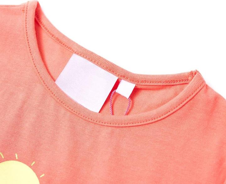 Immagine prodotto VidaXL Maglietta da bambino rosa corallo 92,Materiale: 95% cotone. 5 (92)