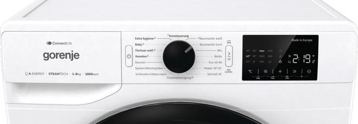 Produktbild Gorenje WPNEI86ATS Waschmaschine 8 kg (8 kg, Links)