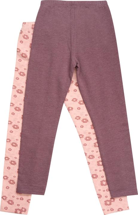Immagine prodotto Minymo Leggings felpati per bambini con AOP (confezione da 2) (110)