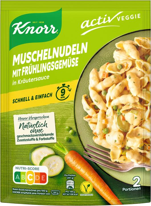Immagine prodotto Knorr Tagliatelle alle cozze con verdure primaverili (155 g)