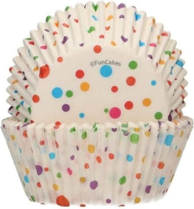 Actual product image FunCakes Muffin Baking Tin Confetti 48 Pieces (5 cm)