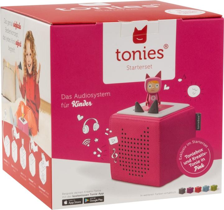 Actual product image Tonies Toniebox Starter Set Pink (creative tone) (German)