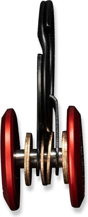 Actual product image Civivi Key Coin Pocket Key Organizer Aluminum Red
