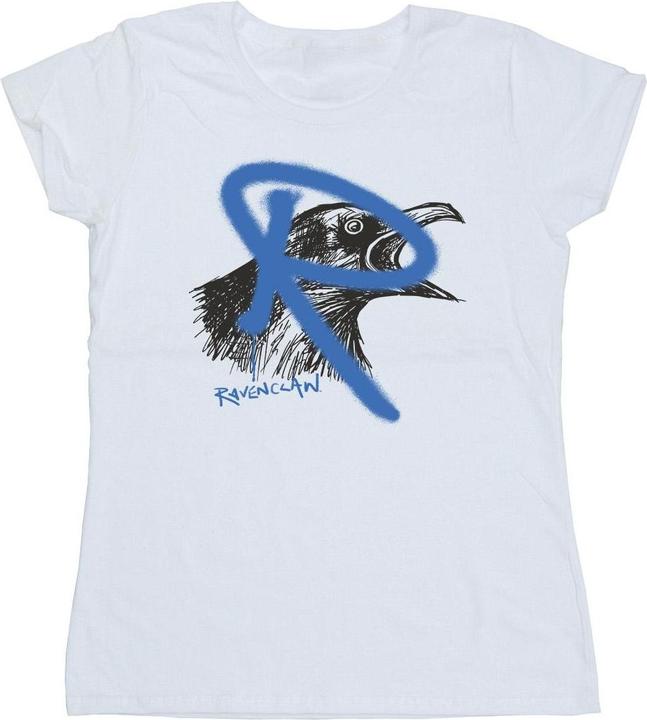 Actual product image Womens/Ladies Ravenclaw Pop Spray Cotton T-Shirt (M)