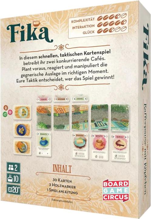 Produktbild Board Game Circus Fika (Deutsch)