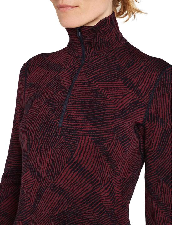 Produktbild Icebreaker Women's 260 Vertex L/S Half Zip Frozen Forms (L)