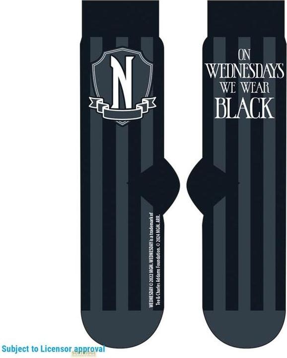 Actual product image Pyramid Wednesday Set Mug and Socks Wear Black (315 ml, 1 x)