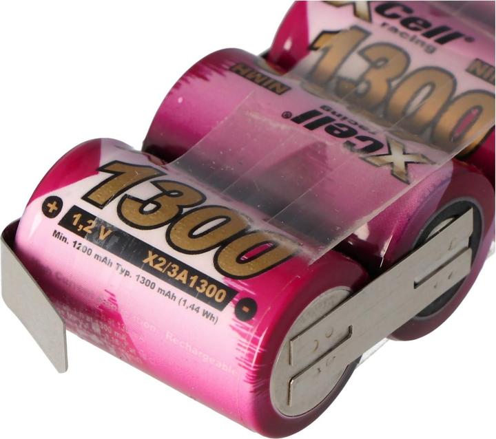 Produktbild AccuCell Akku bestehend aus 12 2/3A (14.40 V, 1300 mAh)