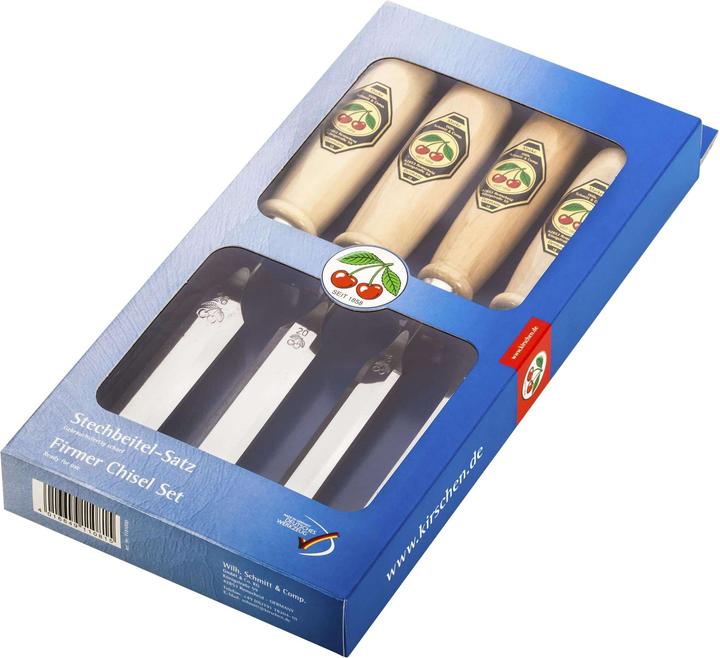 Actual product image Kirschen Chisel set 1181 SB 4 pcs. in box (26 mm)