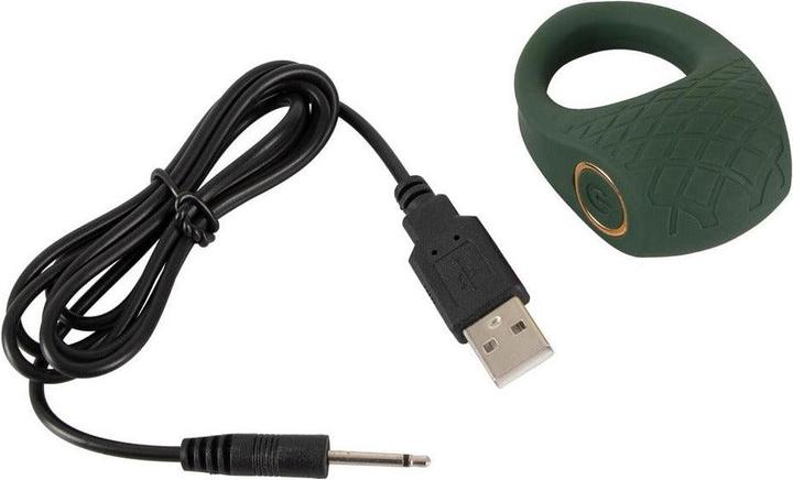 Actual product image Emerald Love Luxurious Vibrating Cock Ring (3 cm)