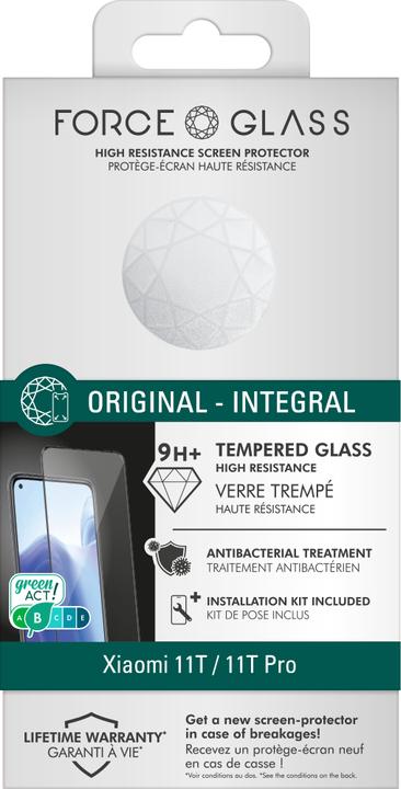 Produktbild Bigben Connected Displayschutz aus Glas (1 Stück, Xiaomi 11T Pro, Xiaomi 11T)