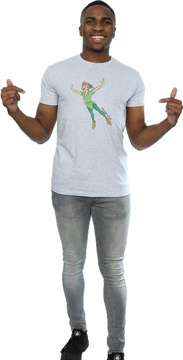 Actual product image Disney Mens Classic Flying Heather T-Shirt (XL)