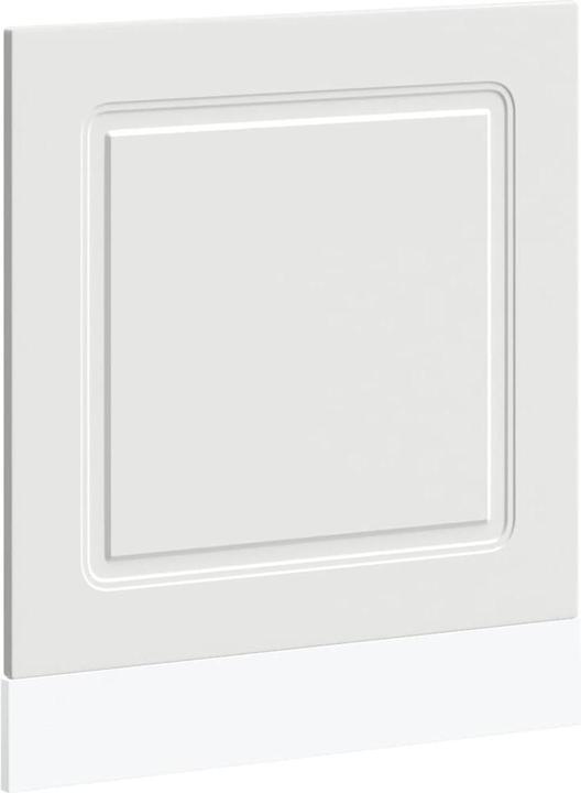 Produktbild VidaXL Geschirrspülerblende Kalmar Weiss 60x1,5x67 cm Holzwerkstoff