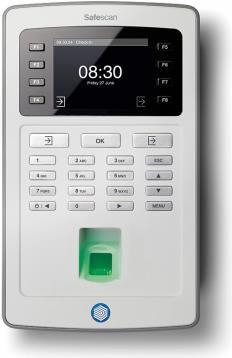 Produktbild Safescan TA-8025, Fingerabdruck Sensor