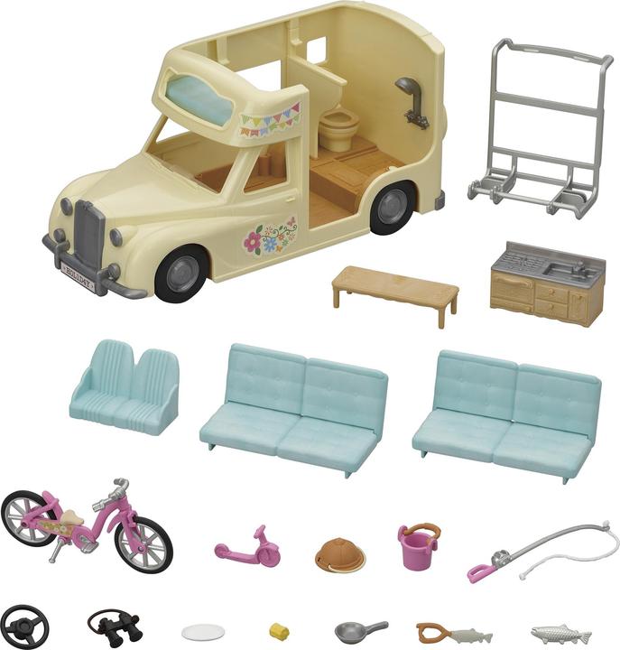Image du produit Sylvanian Families camping-car familial