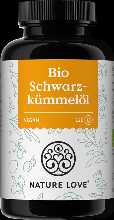 Produktbild Nature Love Schwarzkümmelöl (120 Stück, Kapseln, 71 g)
